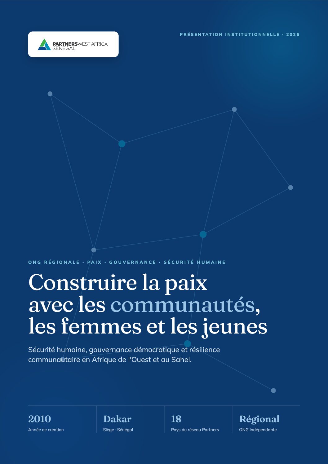Aperçu de la plaquette de présentation